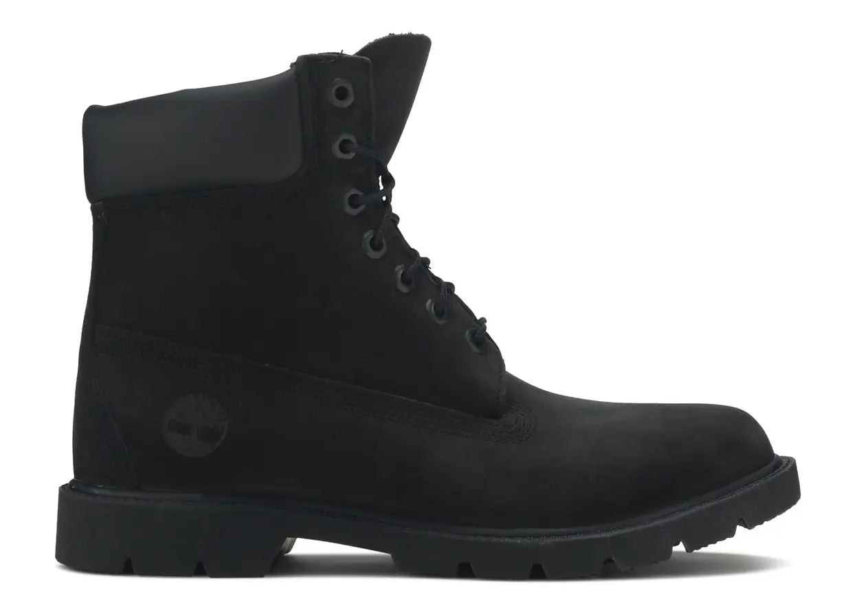 Timberland 6" Boot Black Nubuck Premium Men's