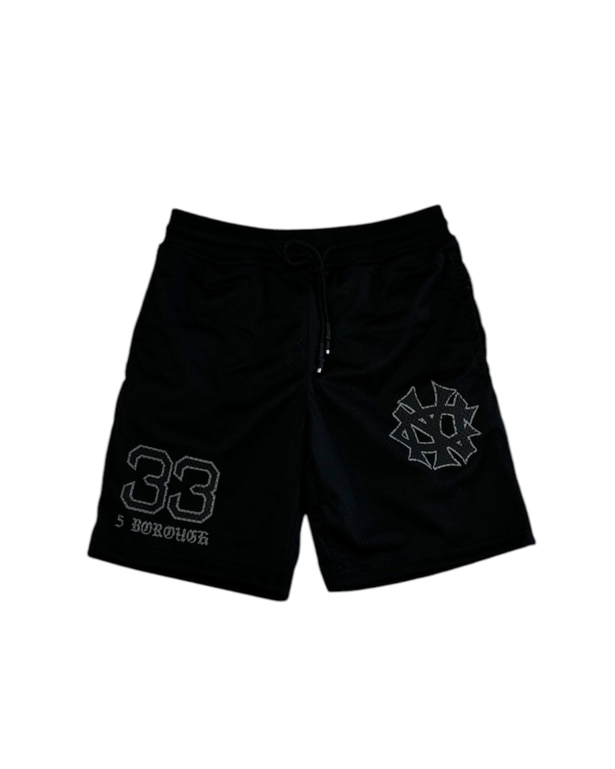 Jordan Craig 5 Borogue Practice Shorts In black