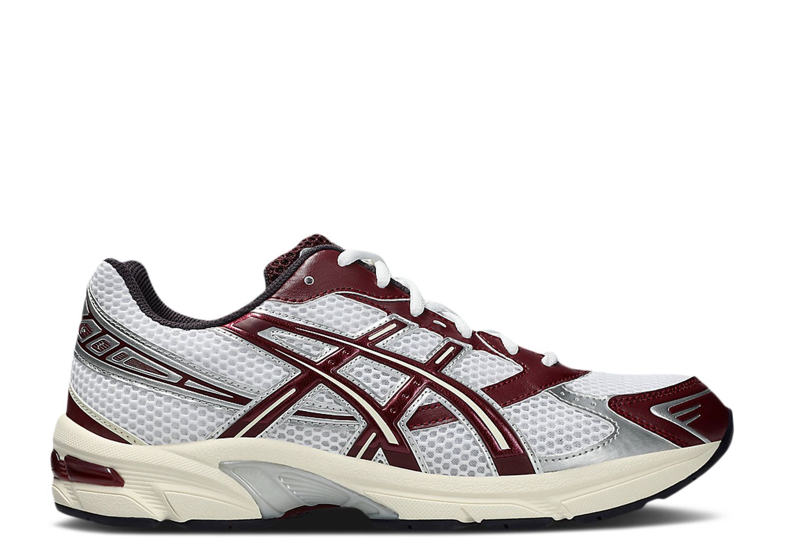 ASICS Gel-1130 White Maroon Banner Men's