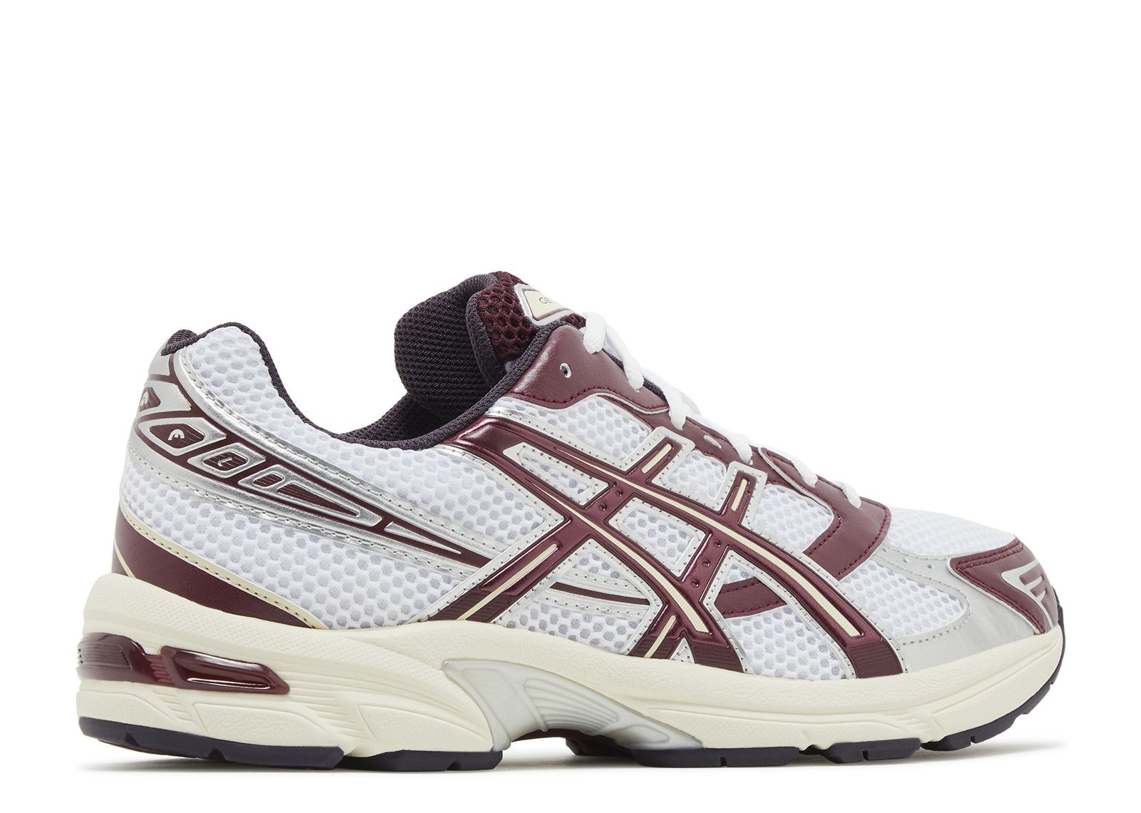 ASICS Gel-1130 White Maroon Banner Men's