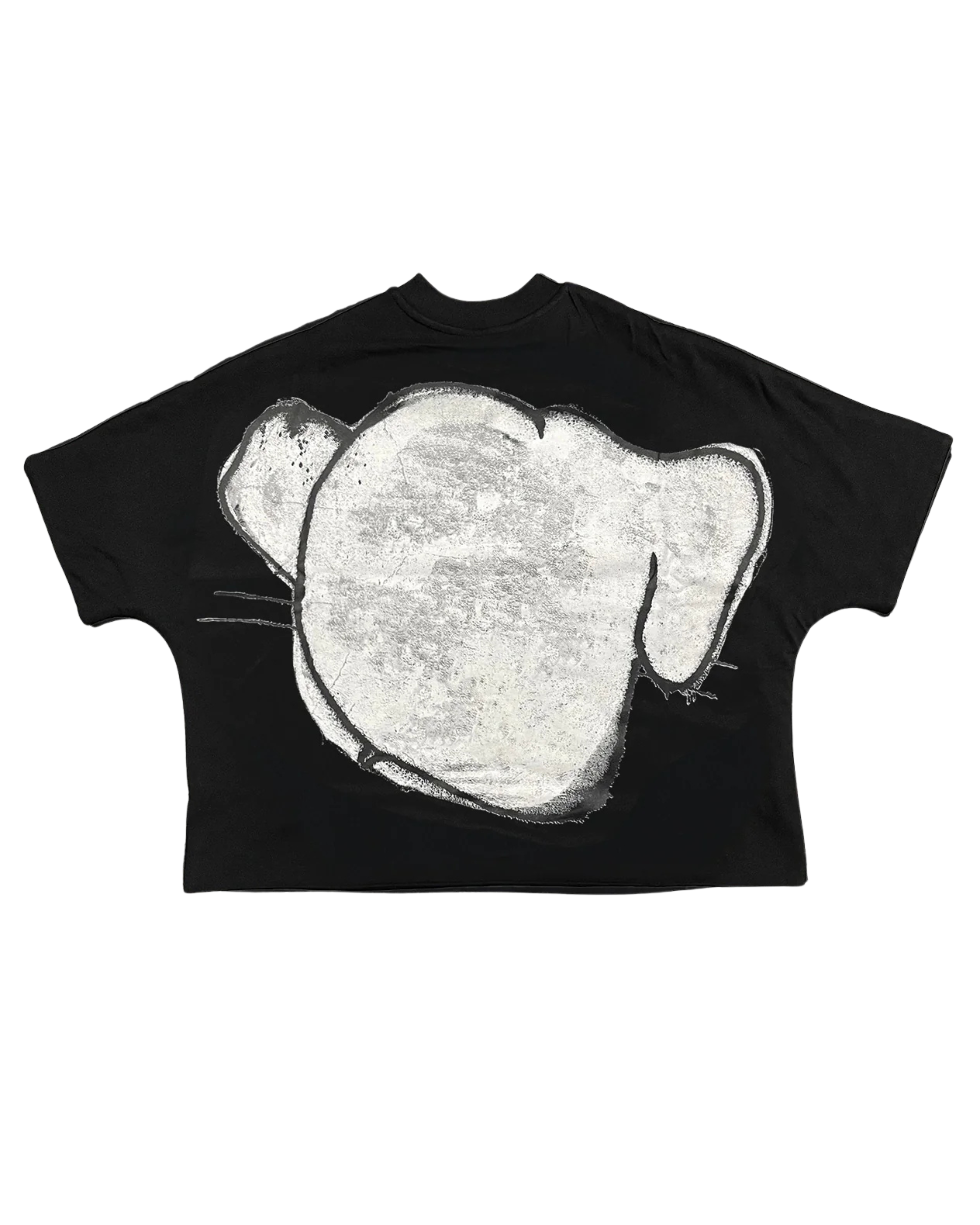 Billionaire studios billdog crop tee in black