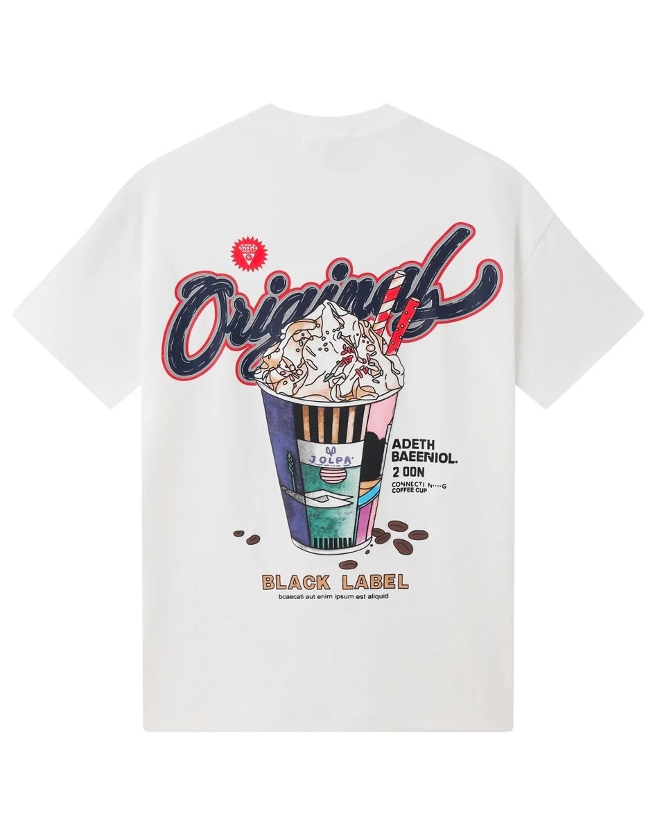Black Label Originals Tee In white color