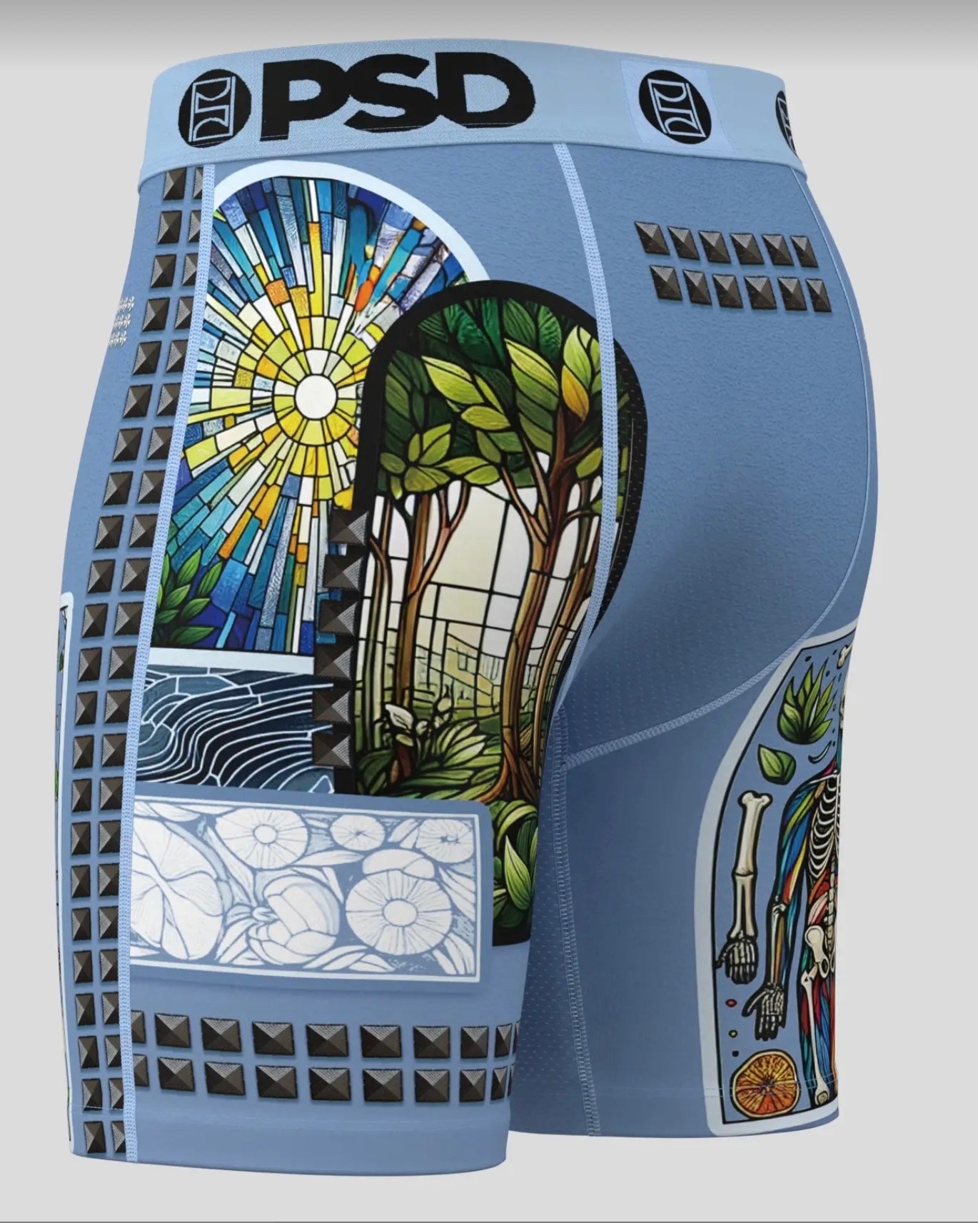 Psd cathedral briefs in Carolina blue