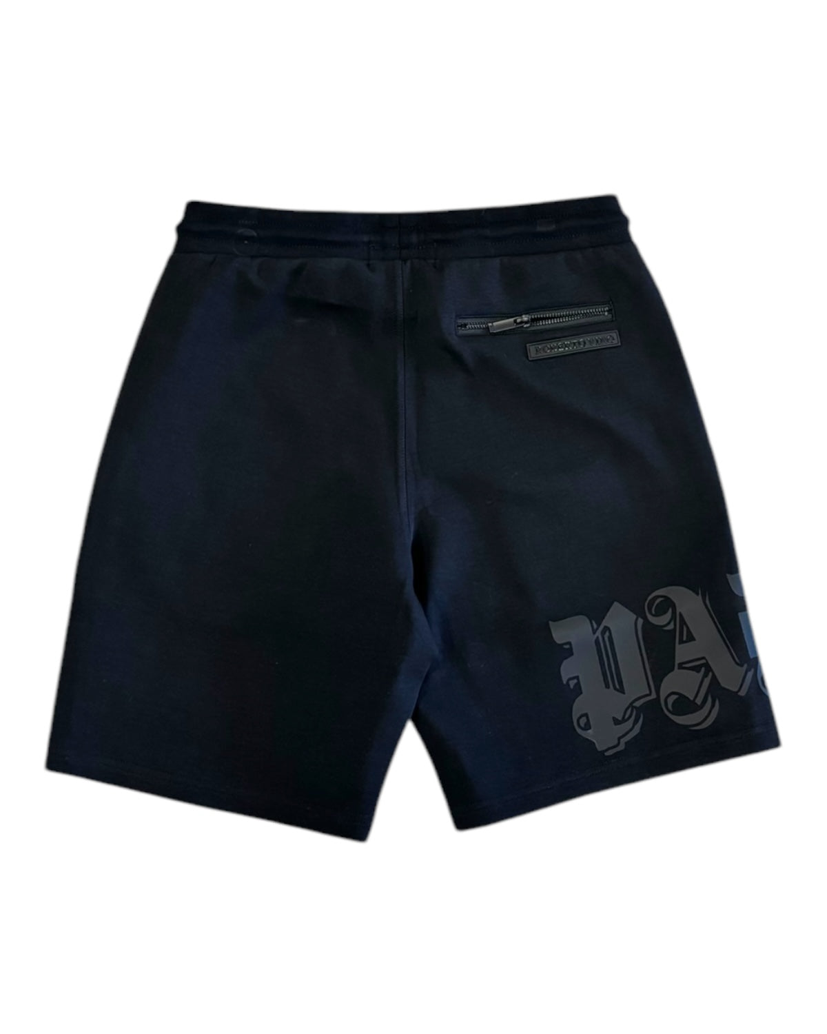 Roberto Vino cheetah shorts in black