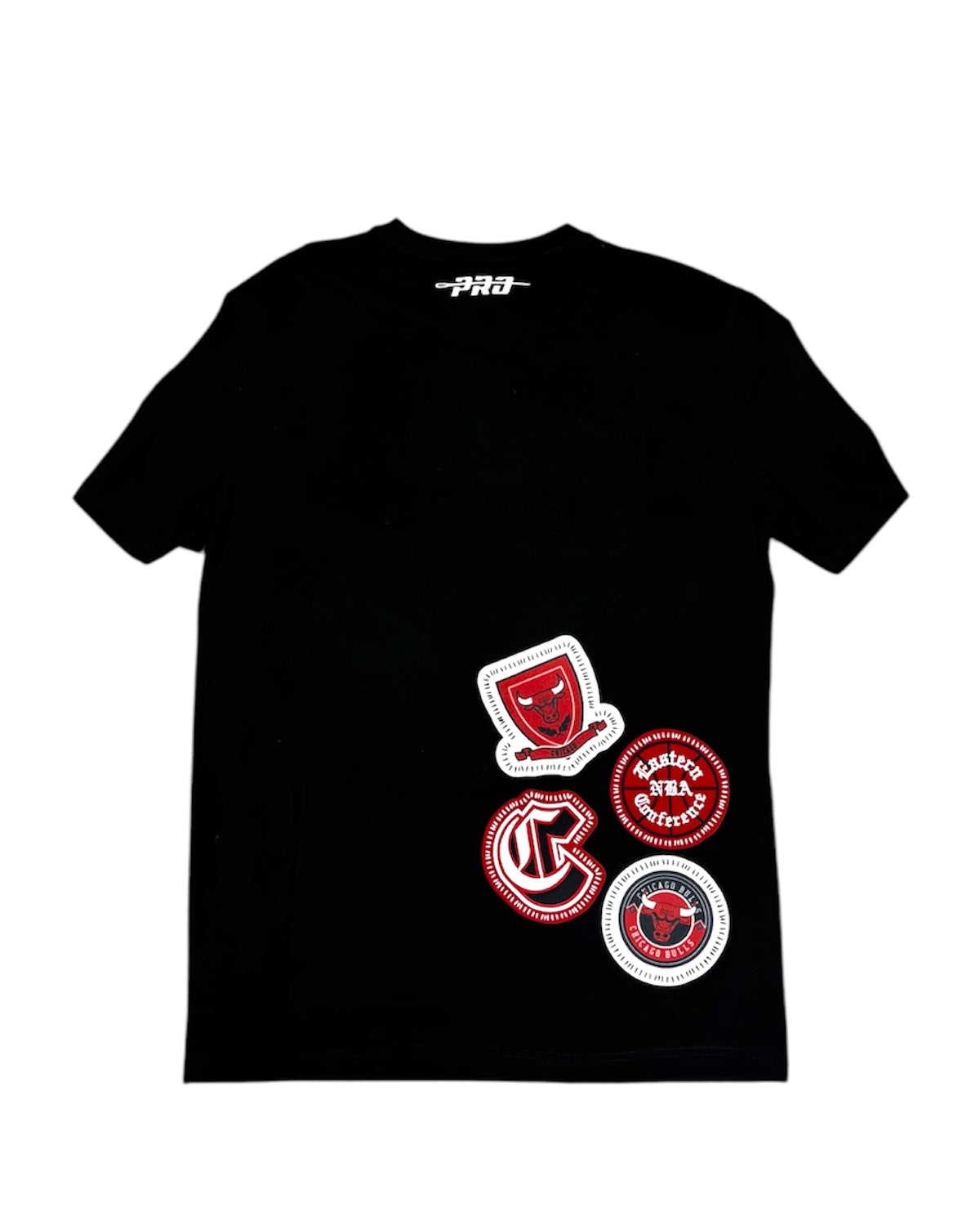 Chicago Bulls DIY Pick Stitch Tee In Black Color