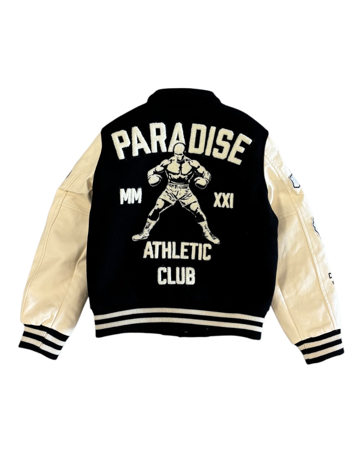 Jordan Craig varsity jacket in black