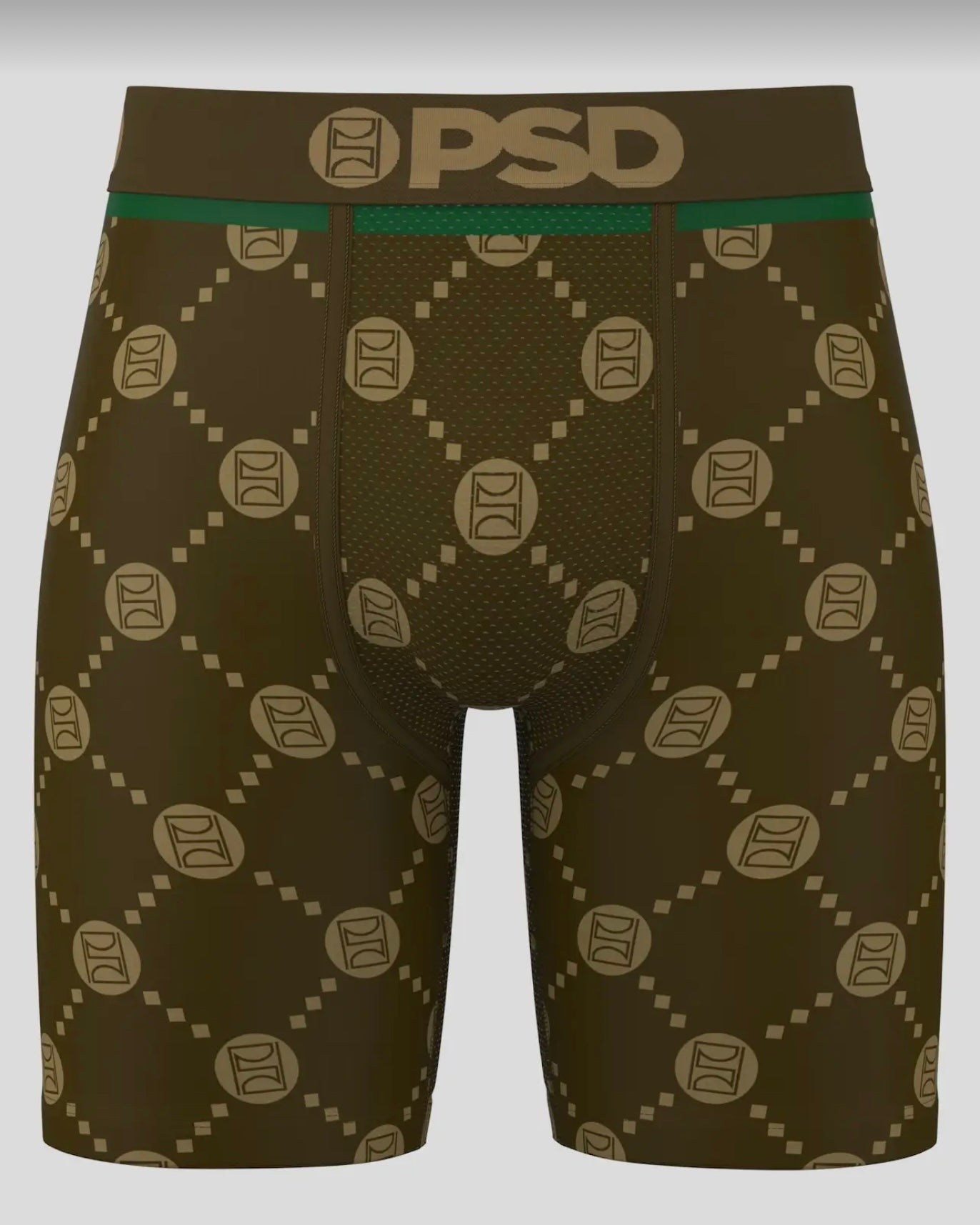 Emblem Luxe Briefs in brown color