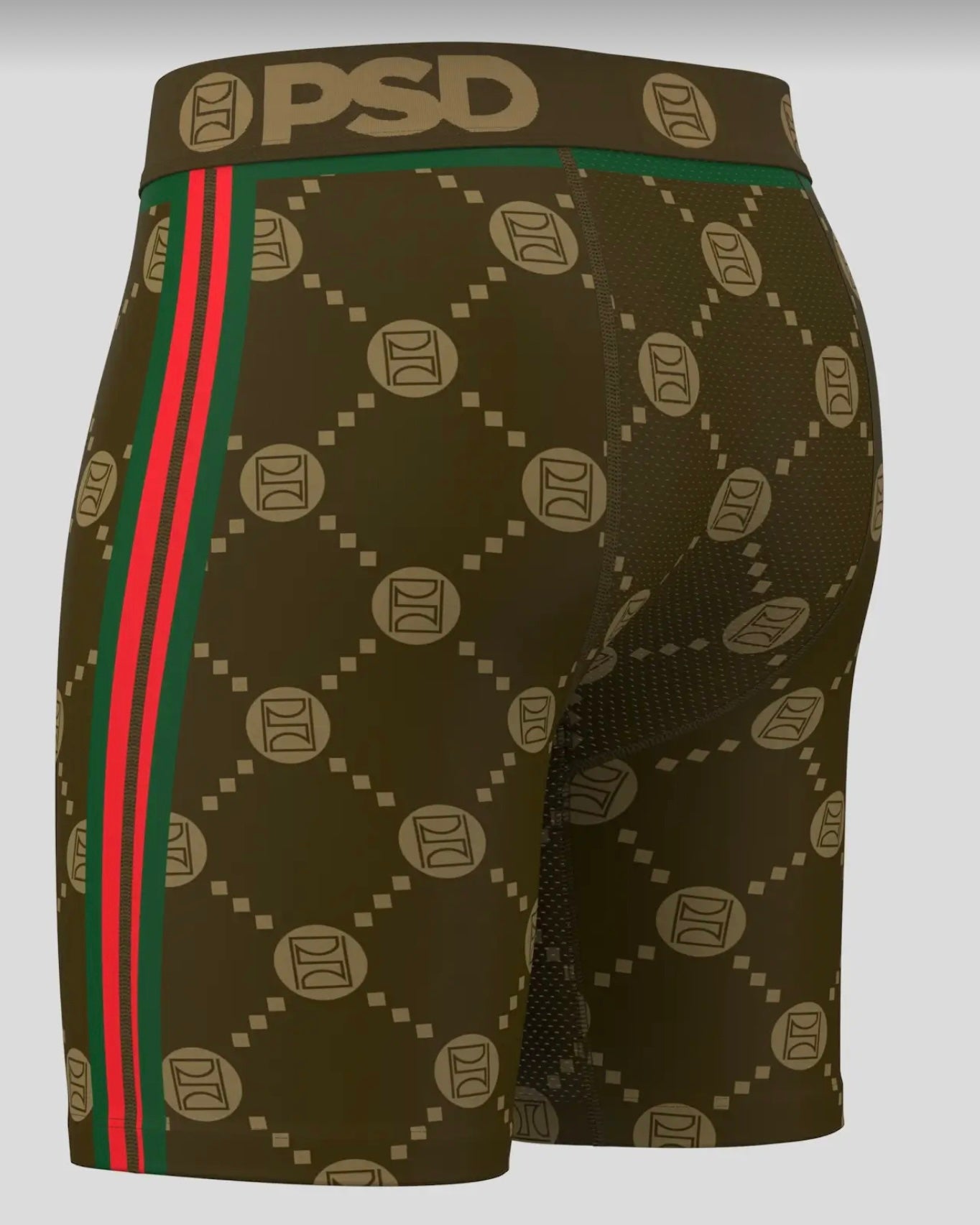 Emblem Luxe Briefs in brown color