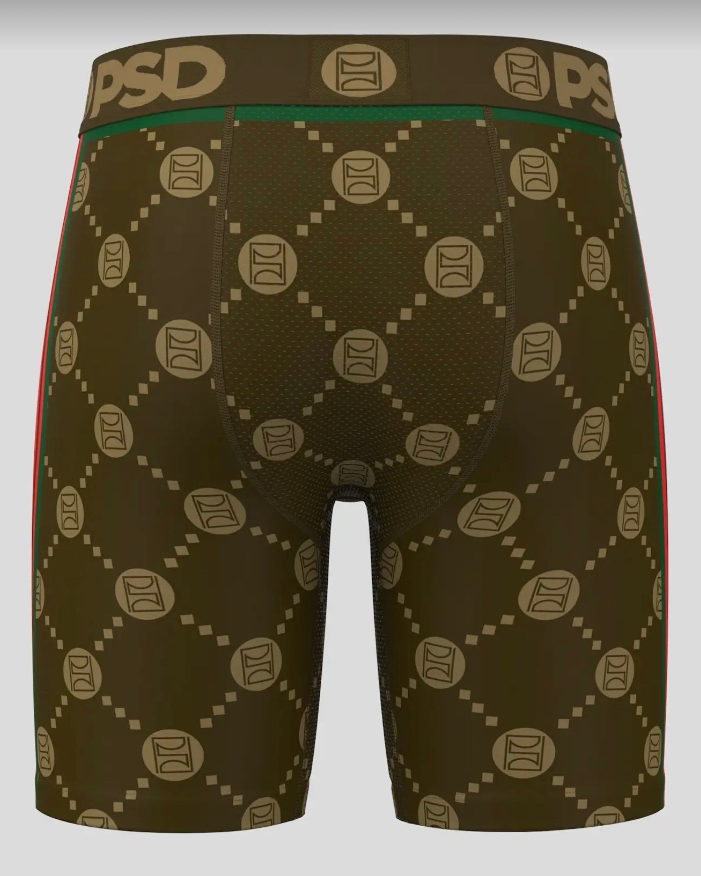 Emblem Luxe Briefs In brown color
