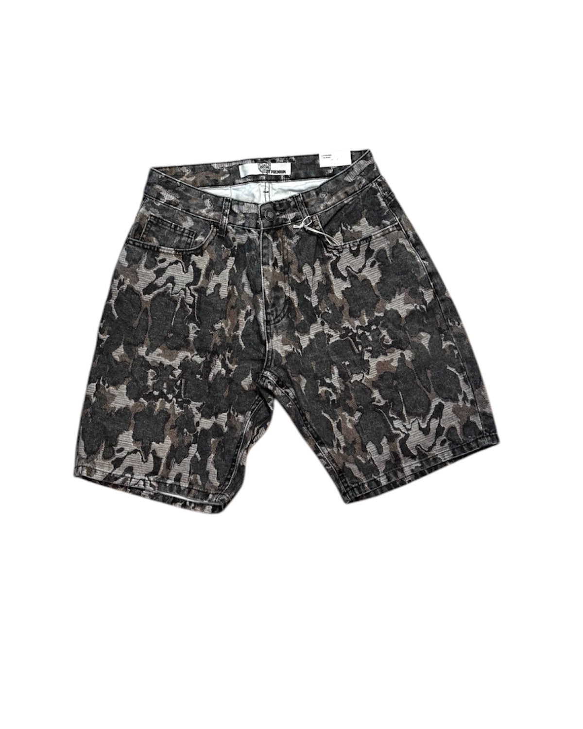 Evan Camo Shorts in Camouflage pattern by 2Y premium