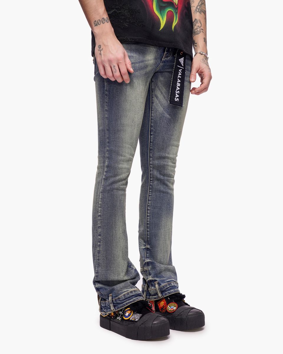 Hikari Stacked Denim