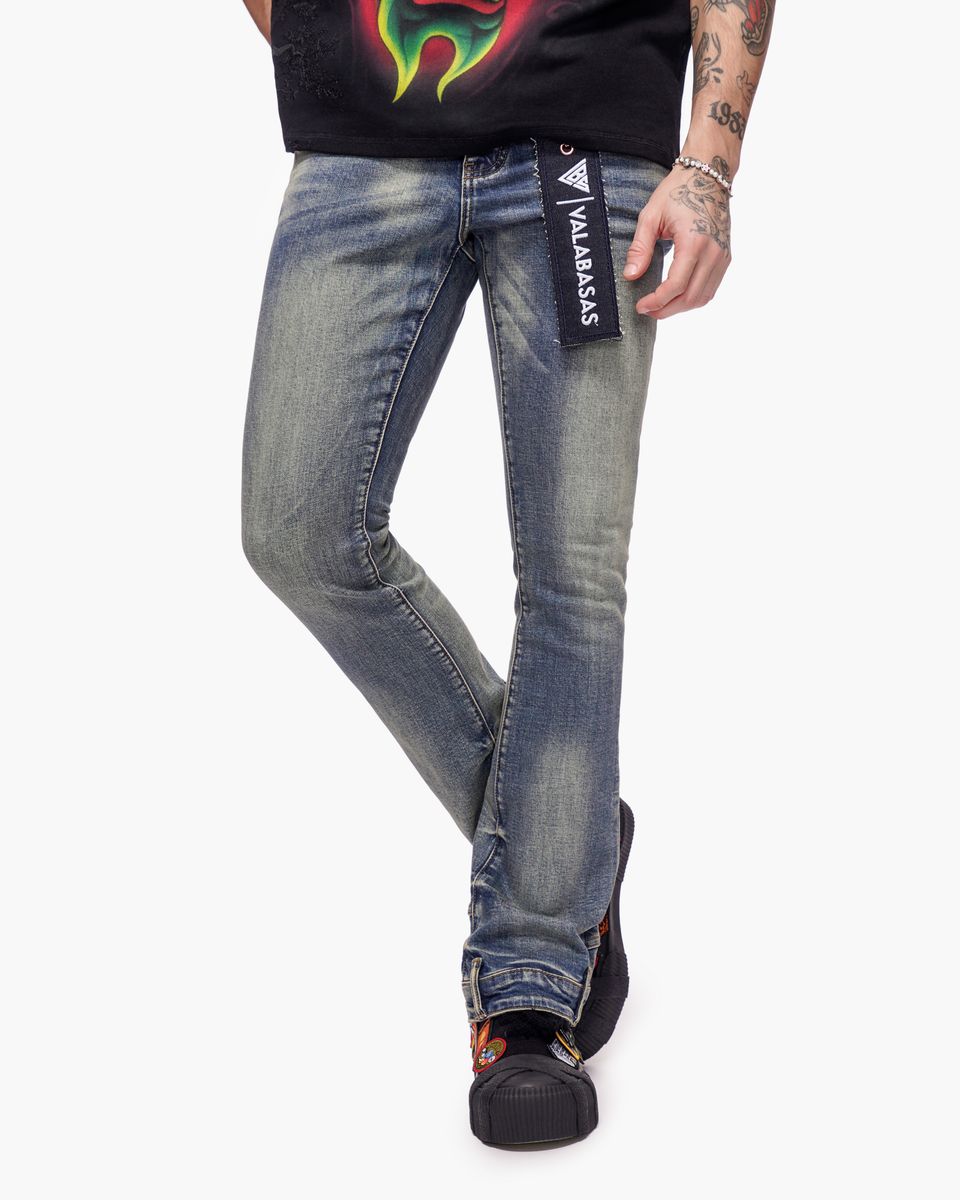 Hikari Stacked Denim