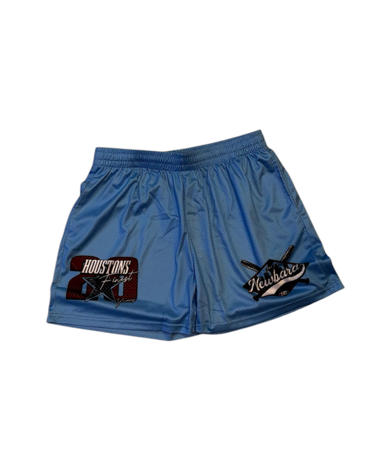 Men’s Houston’s Finest Mesh Shorts in blue color