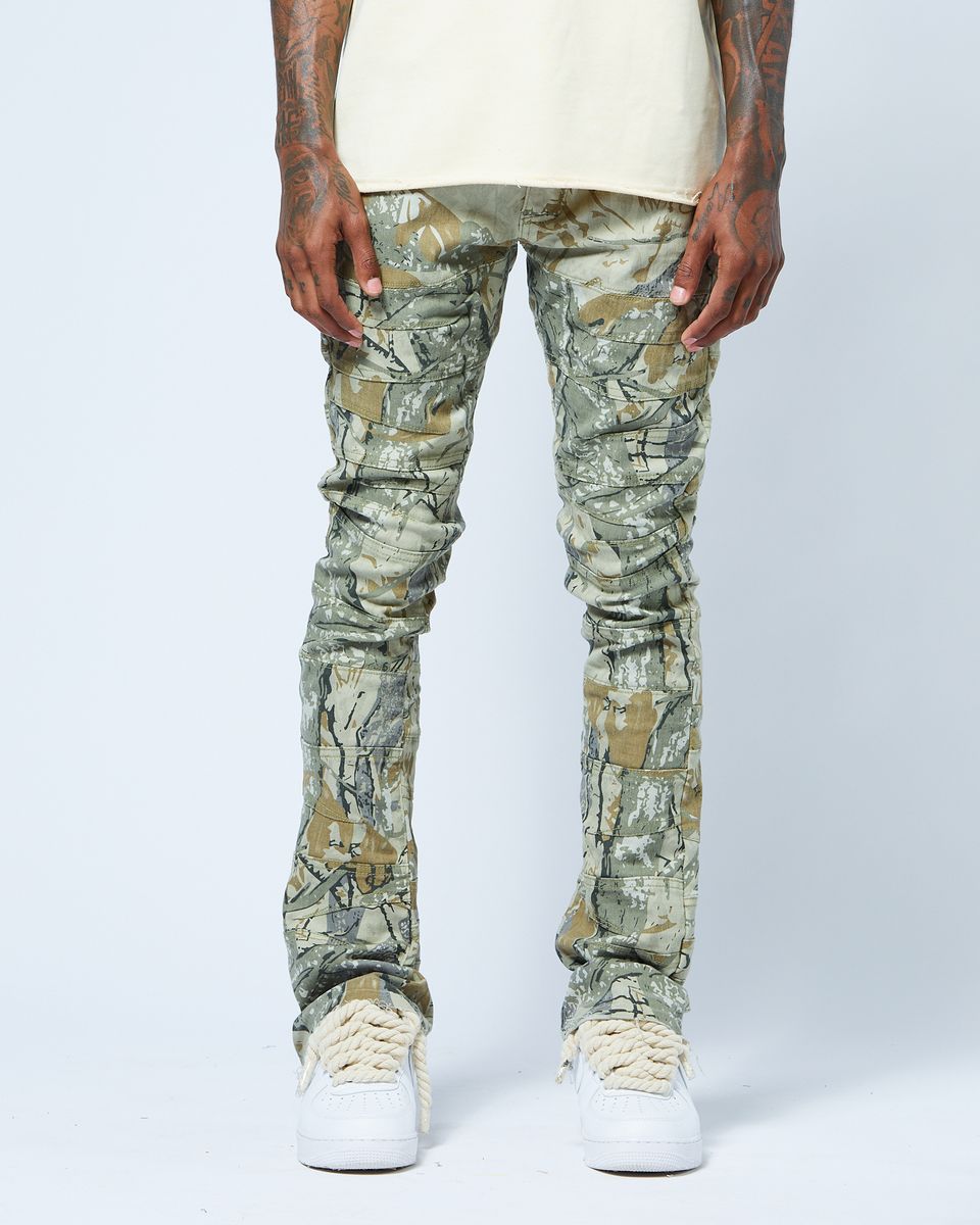 Stitch Line Flare Jean