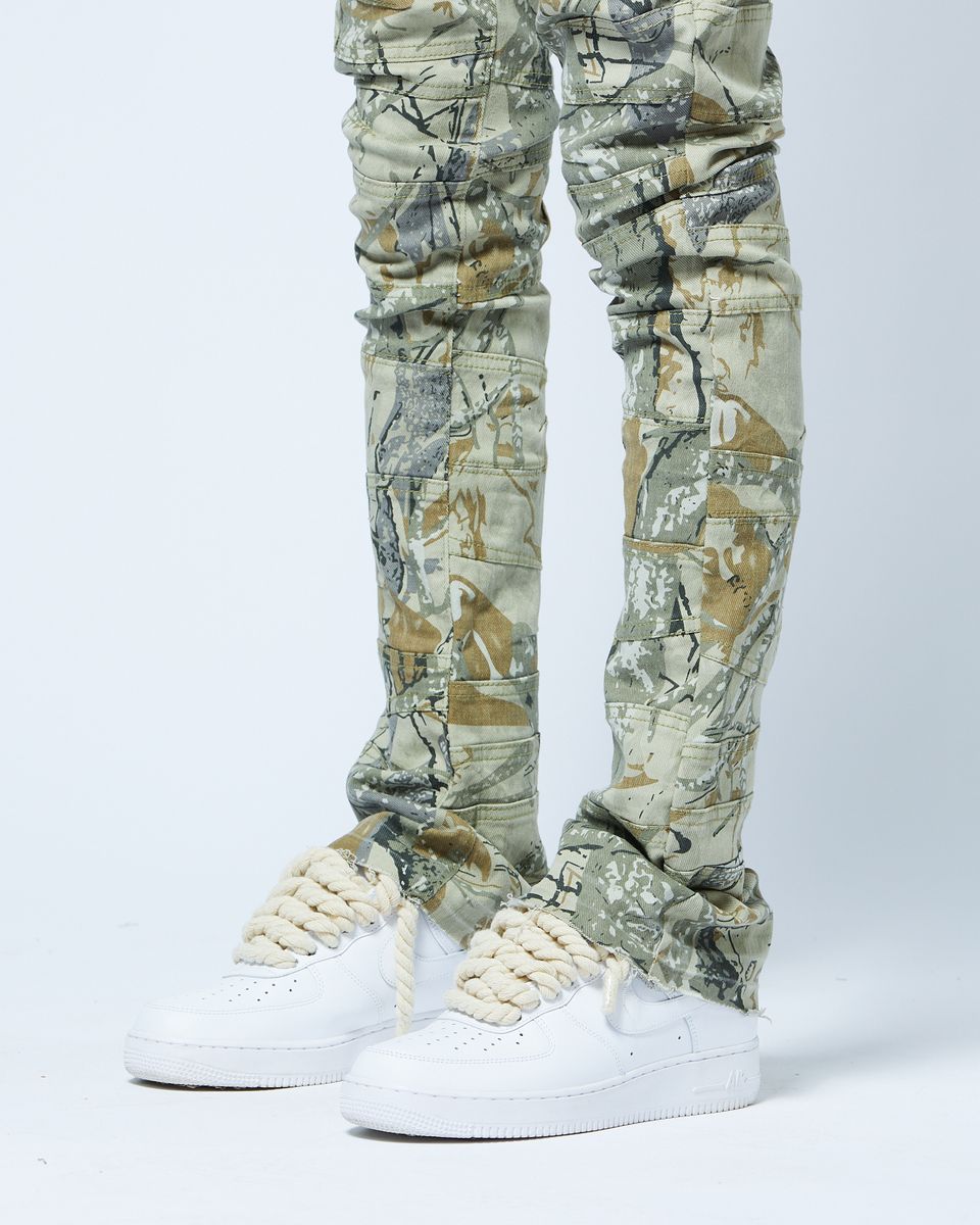 Stitch Line Flare Jean