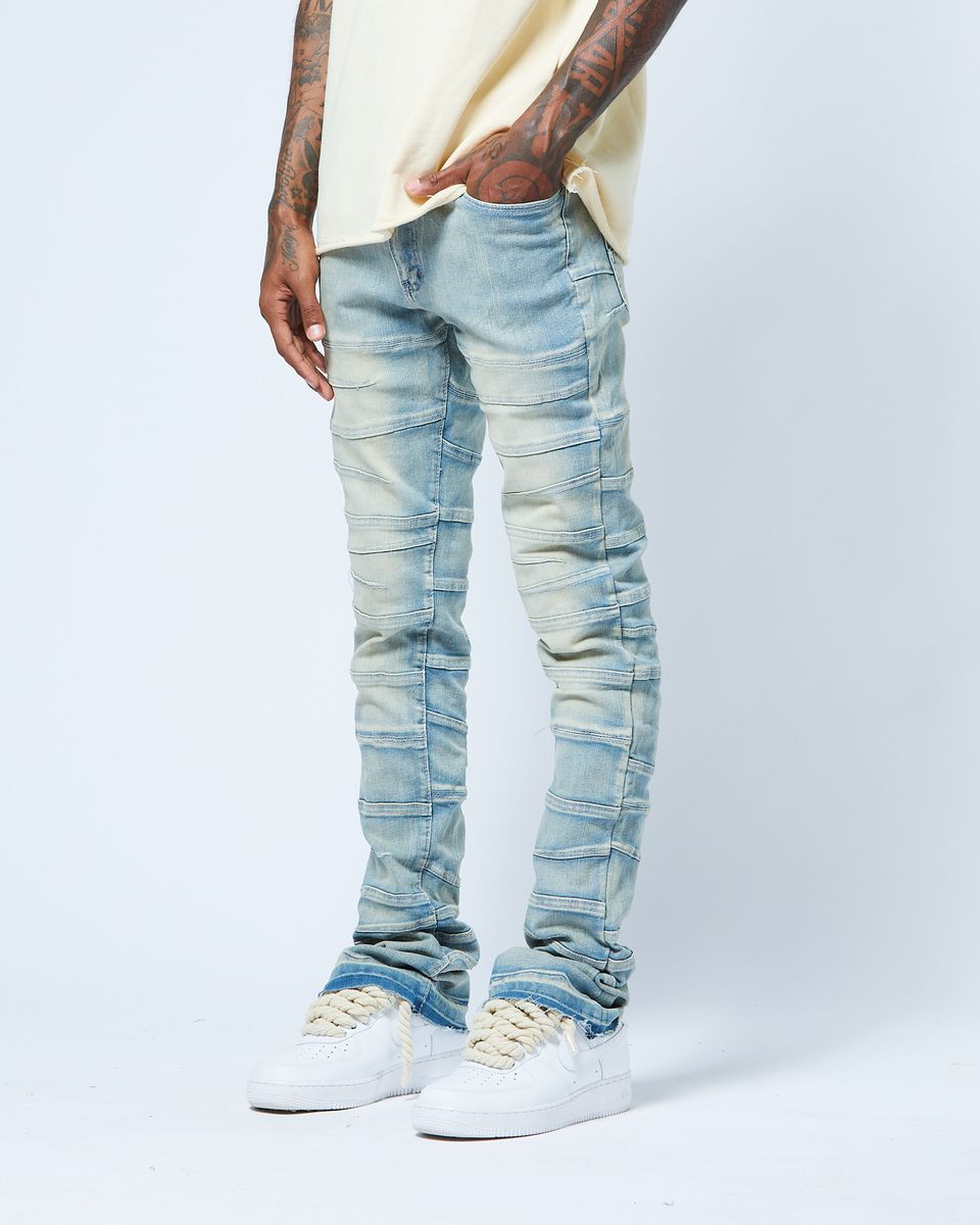 Stitch Line Flare Jean