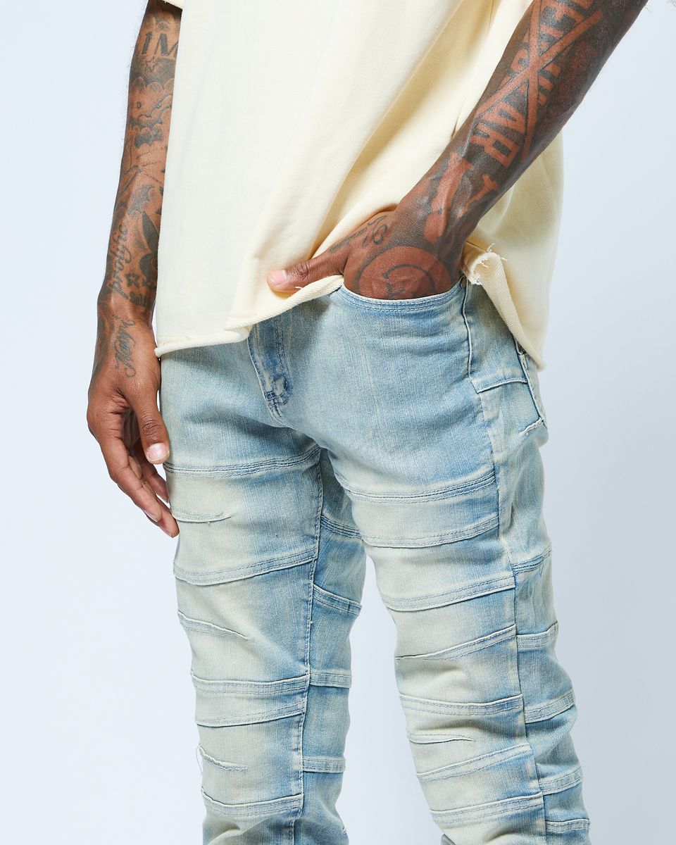 Stitch Line Flare Jean