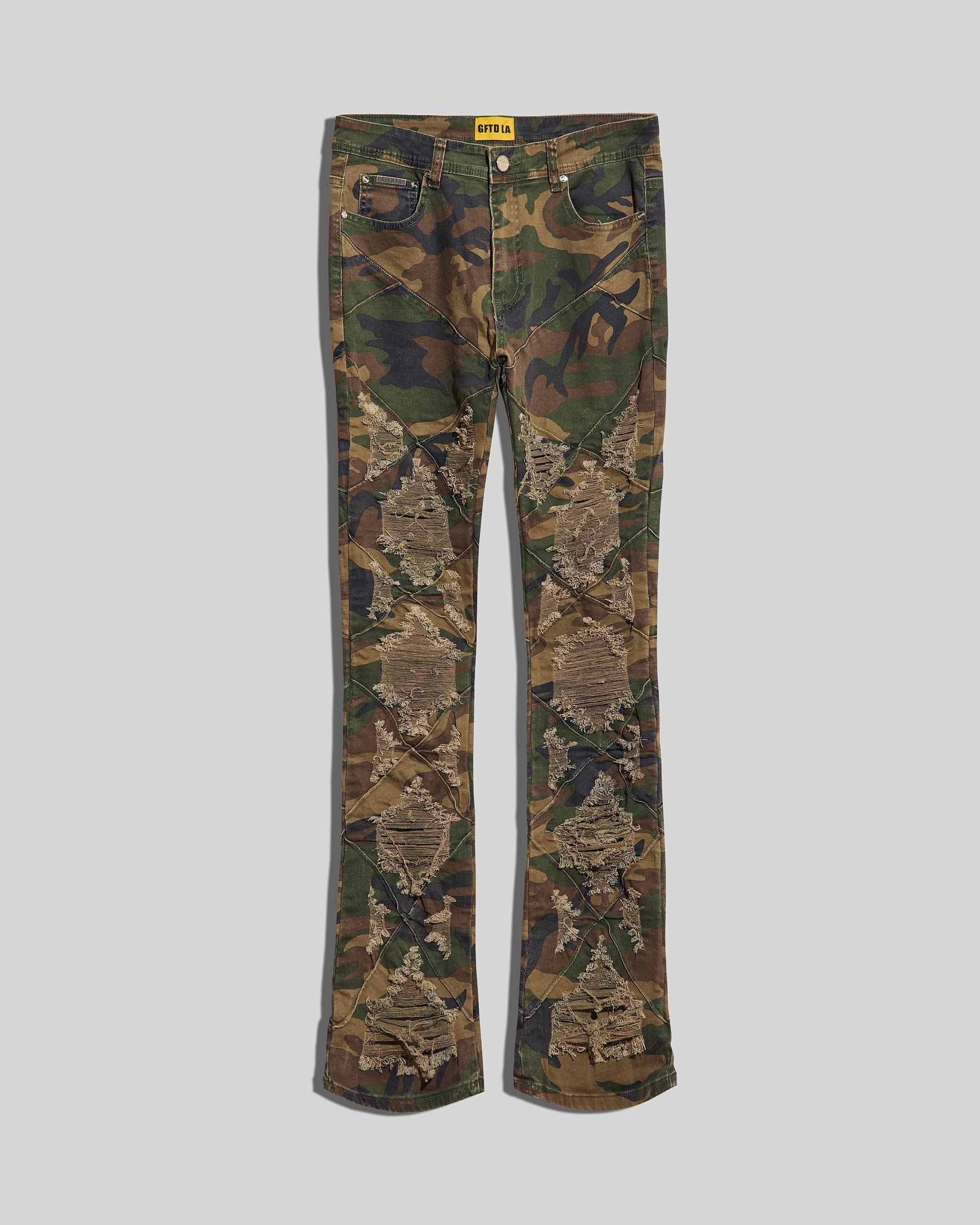 August OG Camo Stacked Jean