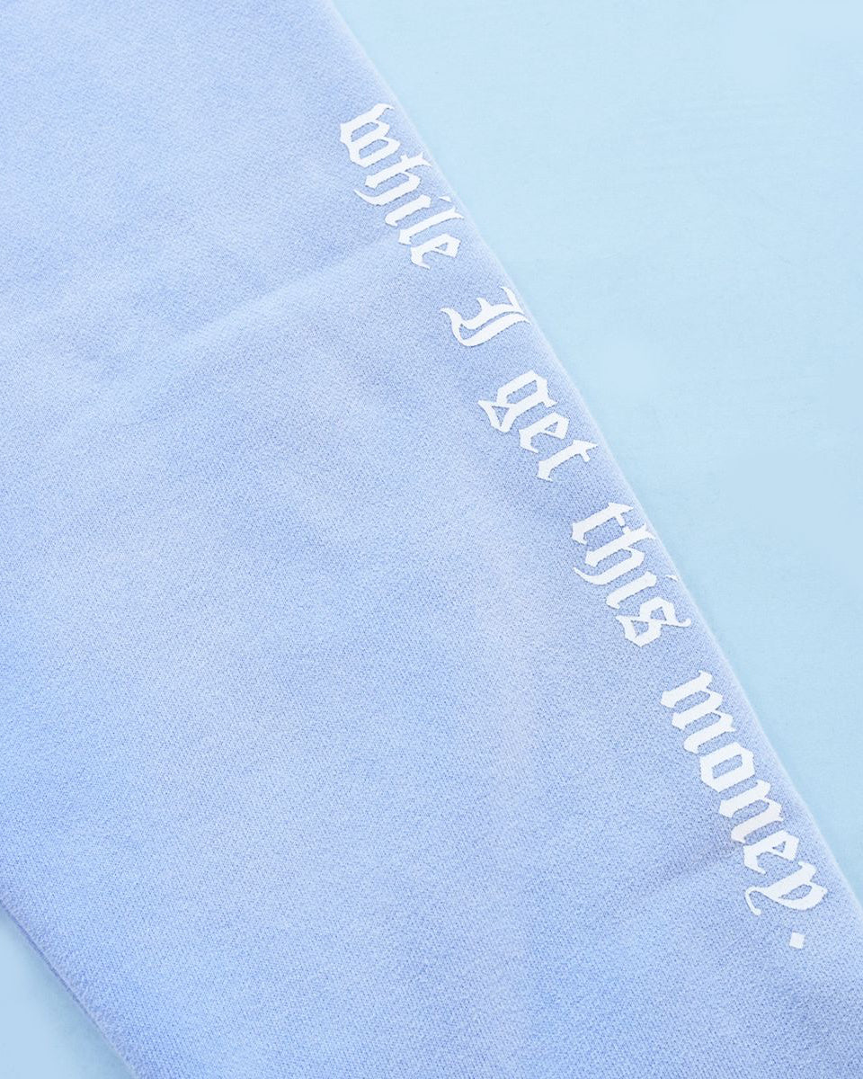 GB Jesus Cross Zip Hoodie Flare Set