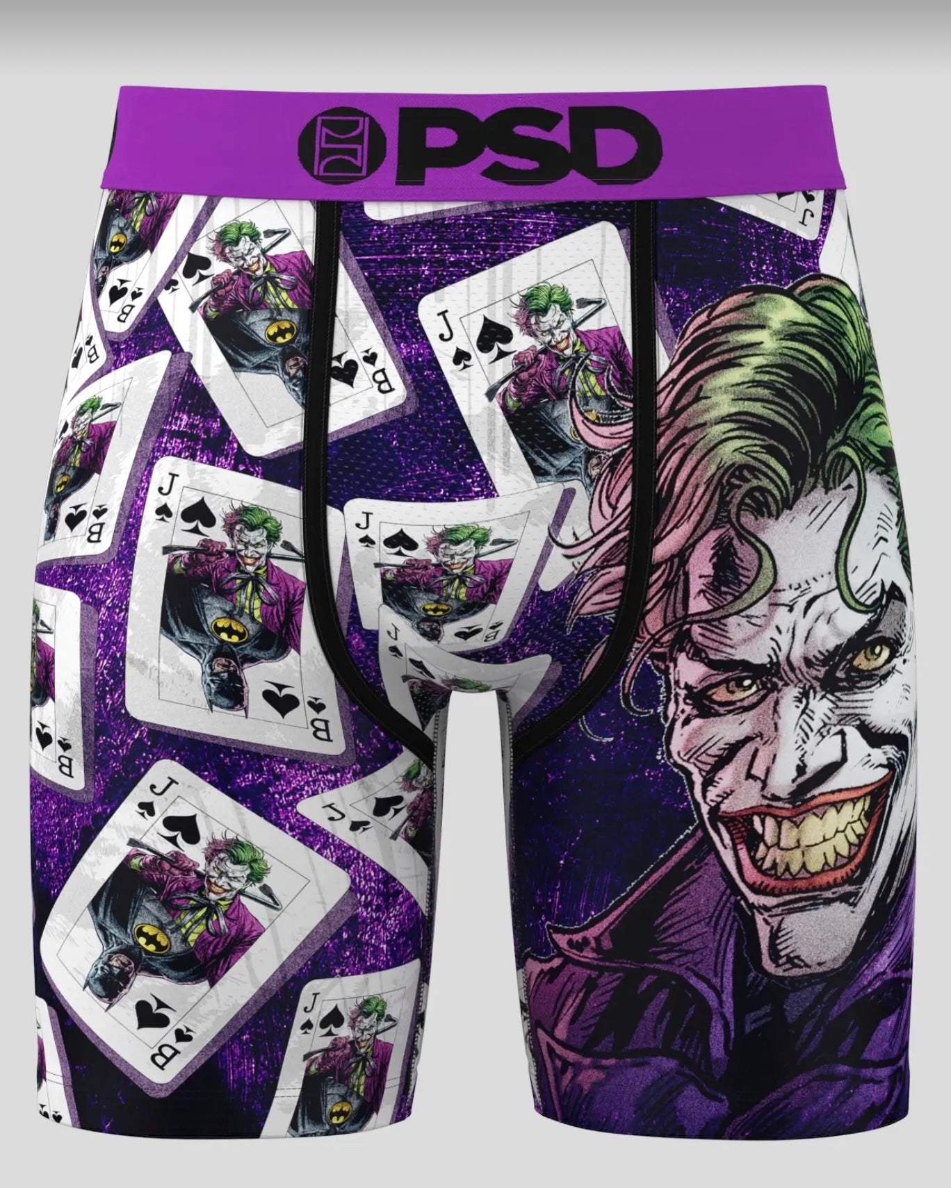 psd joker wild briefs in purple