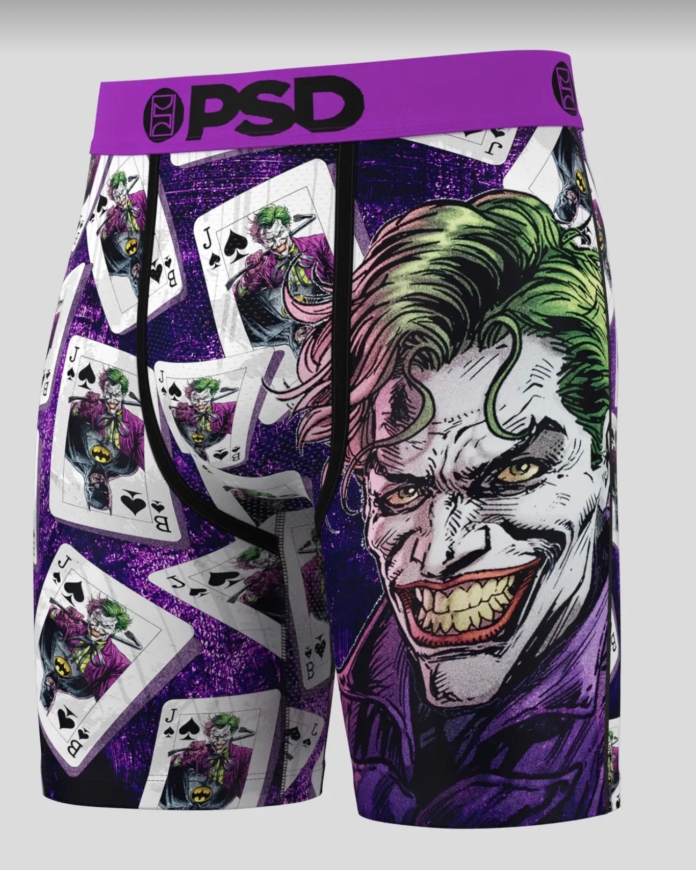 Psd joker wild briefs in purple