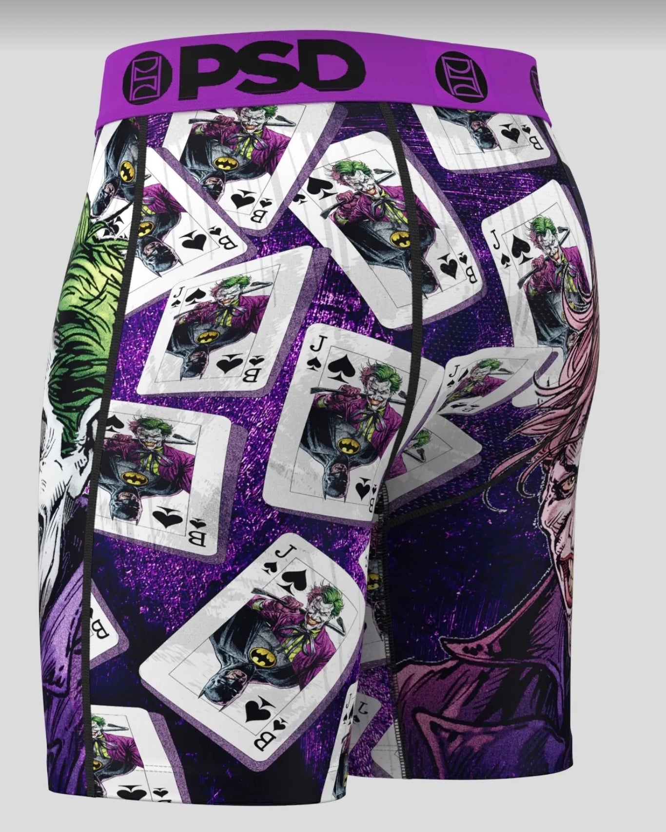 psd joker wild briefs in purple