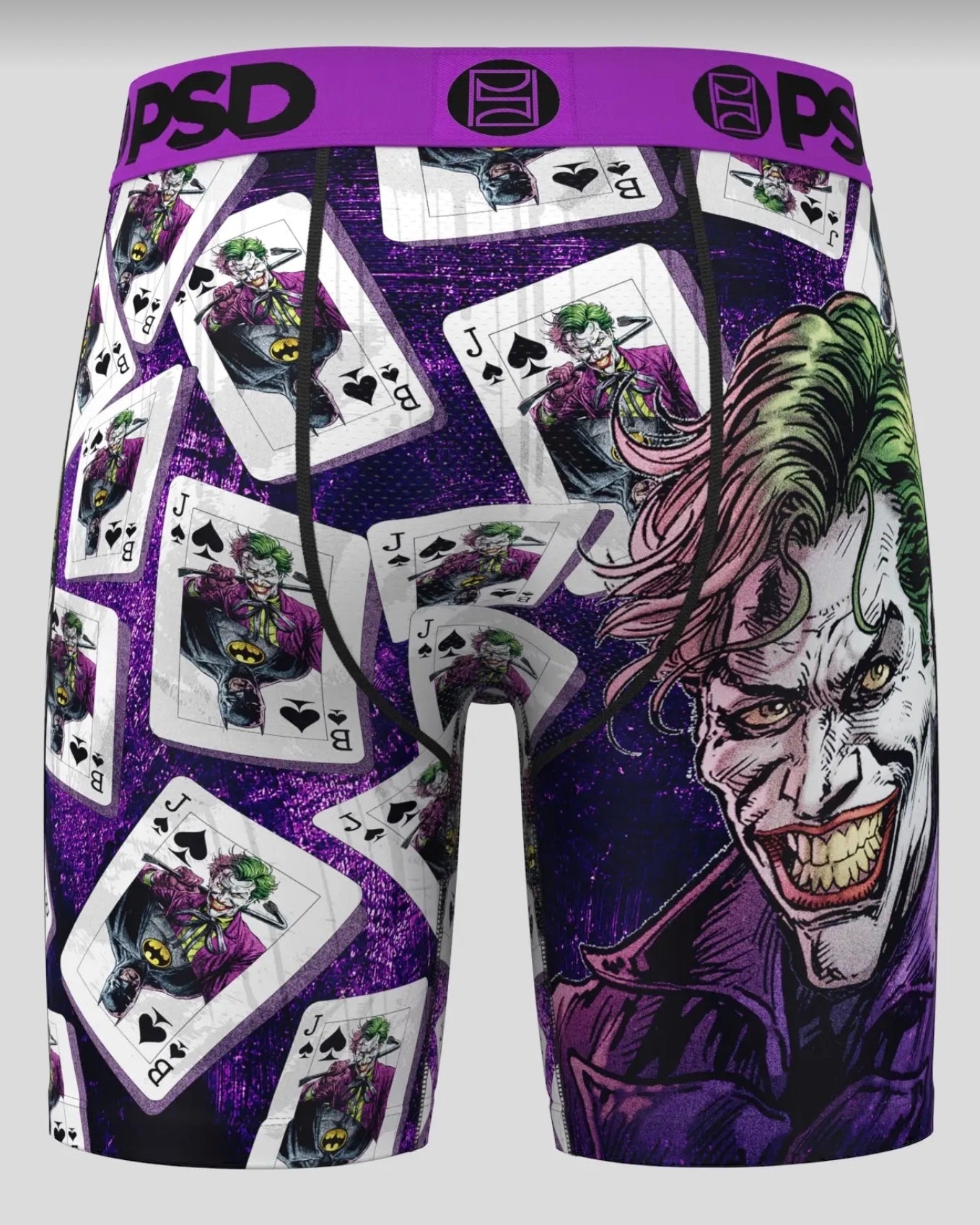 Psd joker wild briefs in purple