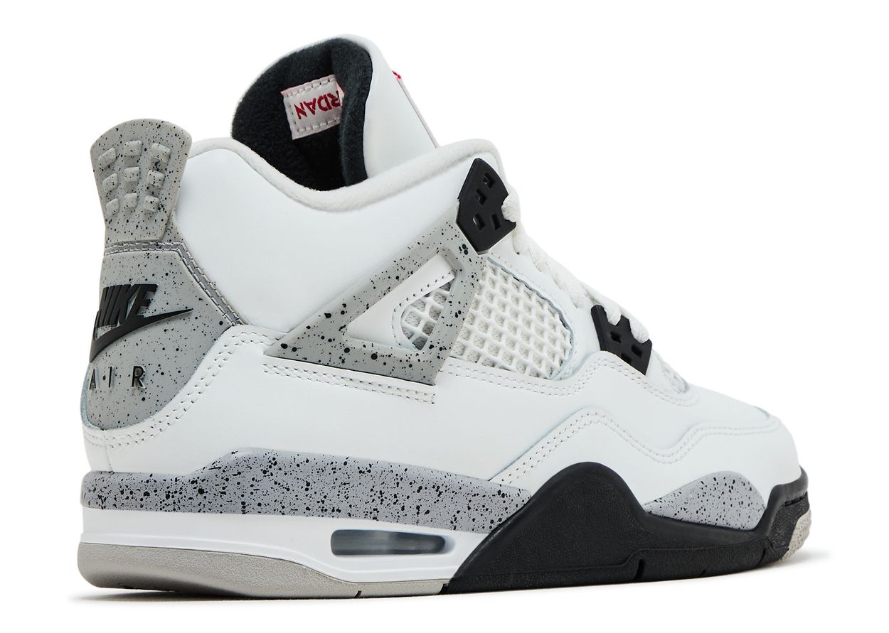 Jordan 4 Retro White Cement (2025) (GS)