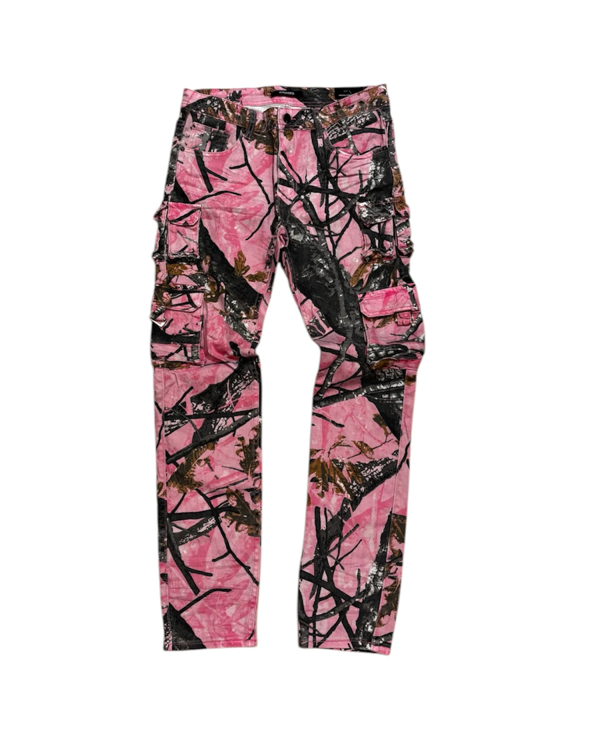 Kindred KD Camo Skinny Pants in pink