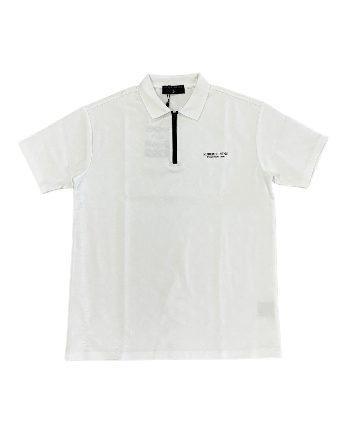 Roberto Vino knitted polo shirt in white