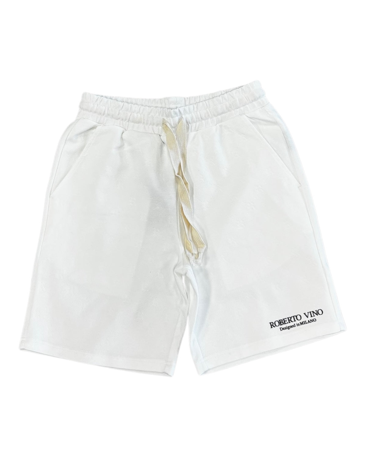 Roberto Vino knitted shorts in white