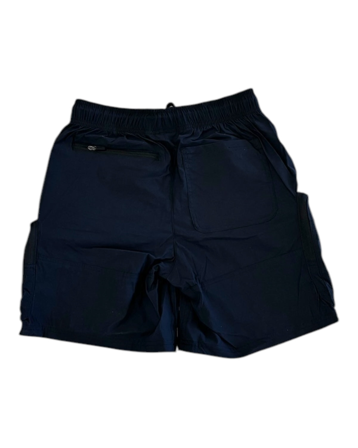Jordan Craig nylon travel shorts in black