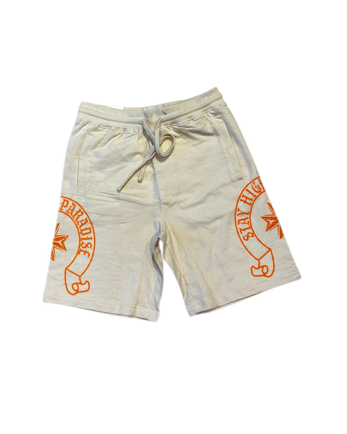 Paradise F/T Shorts In Cream Color