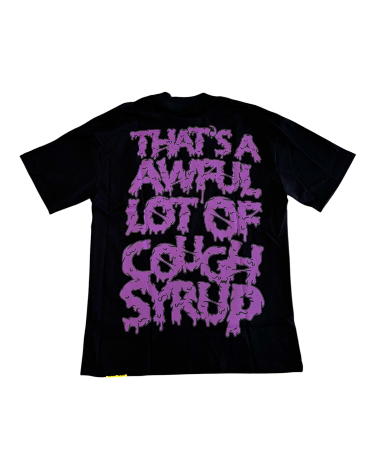 Awful Lot Of Cough Syrup Skeleton Tee