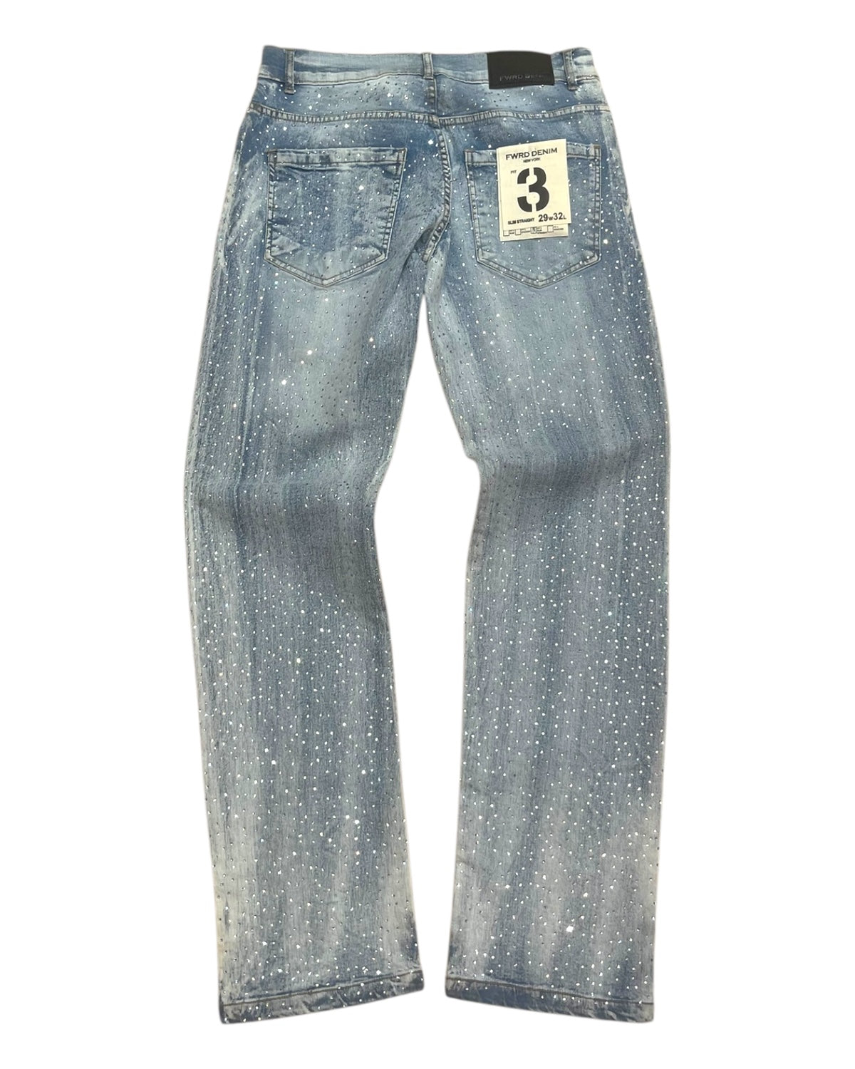 Stacked Ice Denim Pants