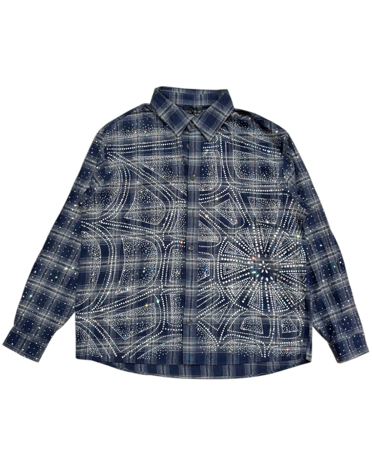 Cosmos Rhinestone Flannel