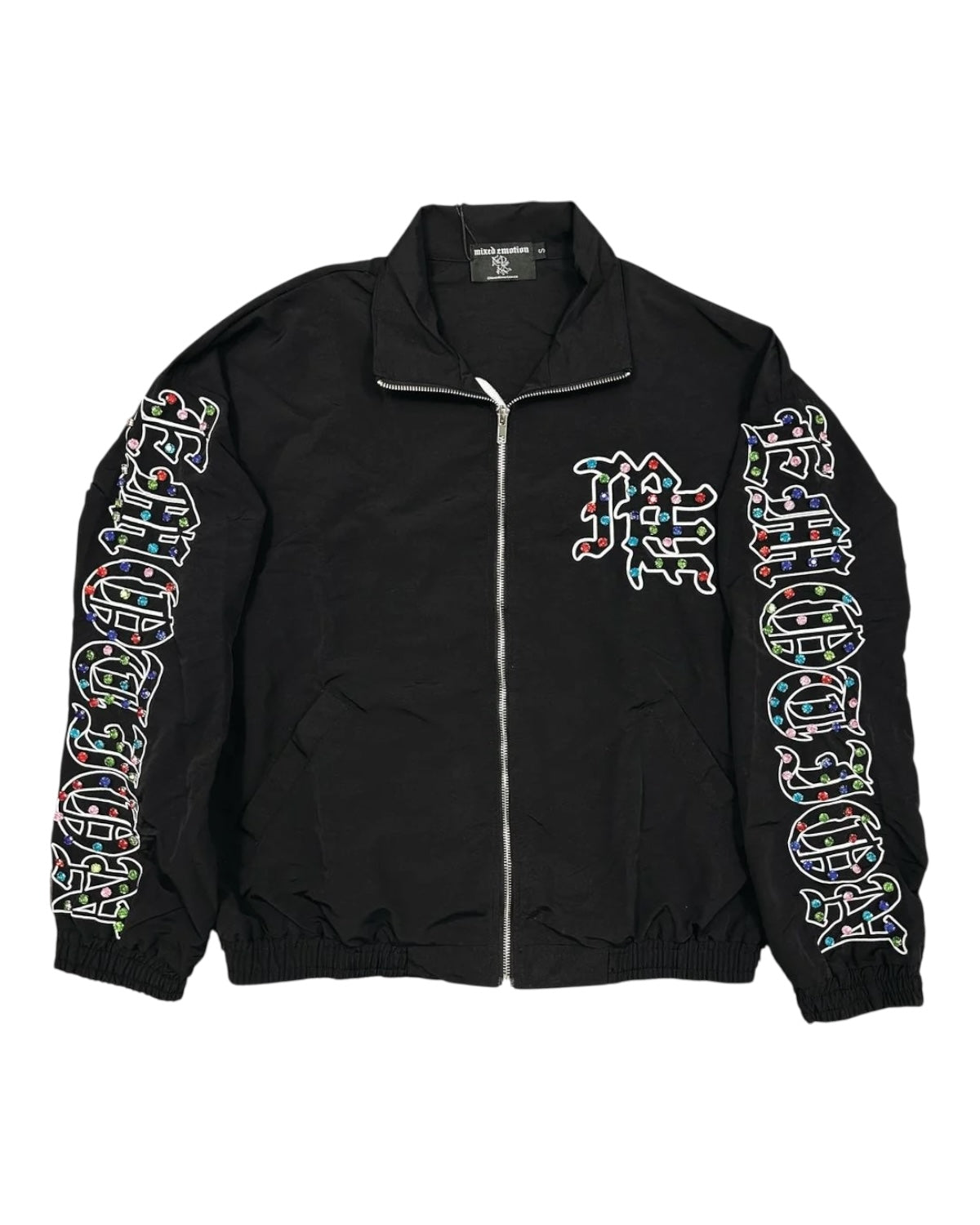 ME Rhinestone Nylon Jacket