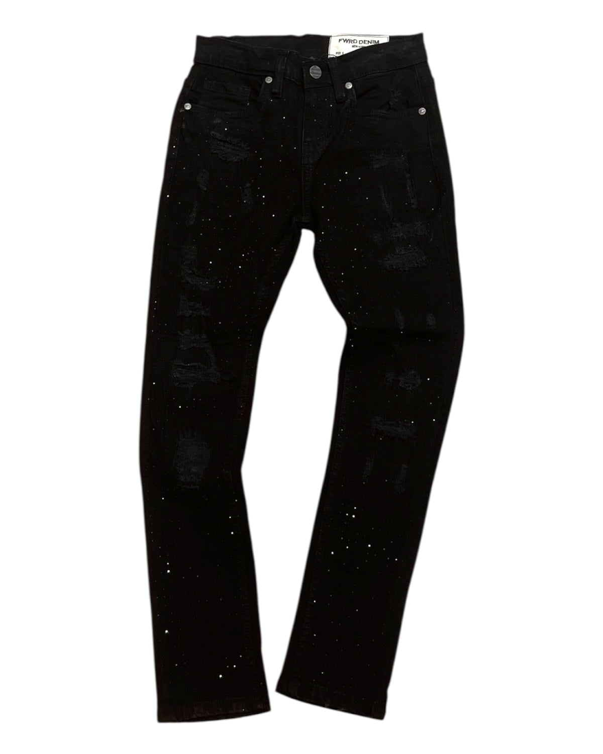 Junior’s Crystalized Denim Pants