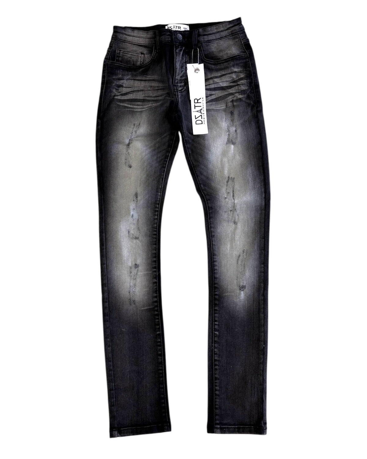 Two Tone Light Distressed Jean PD-T-005