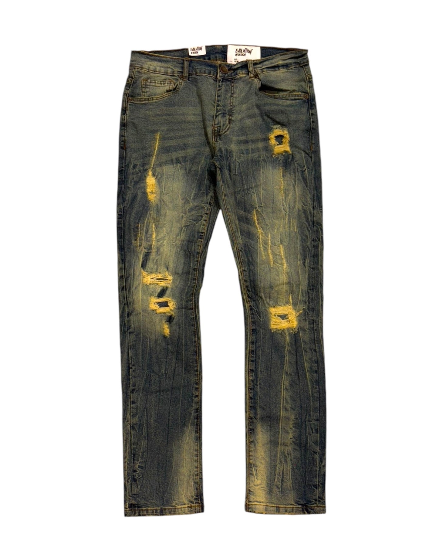 Slim Distressed Jeans