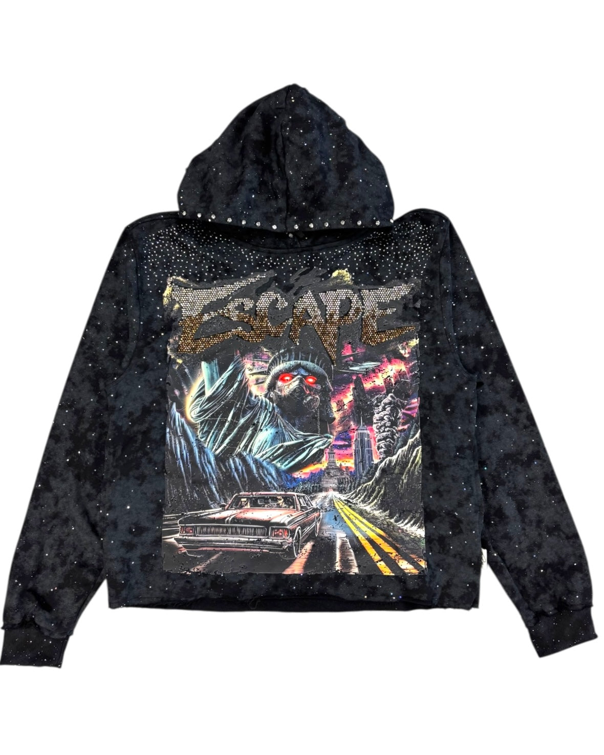 Escape Cropped Hoodie