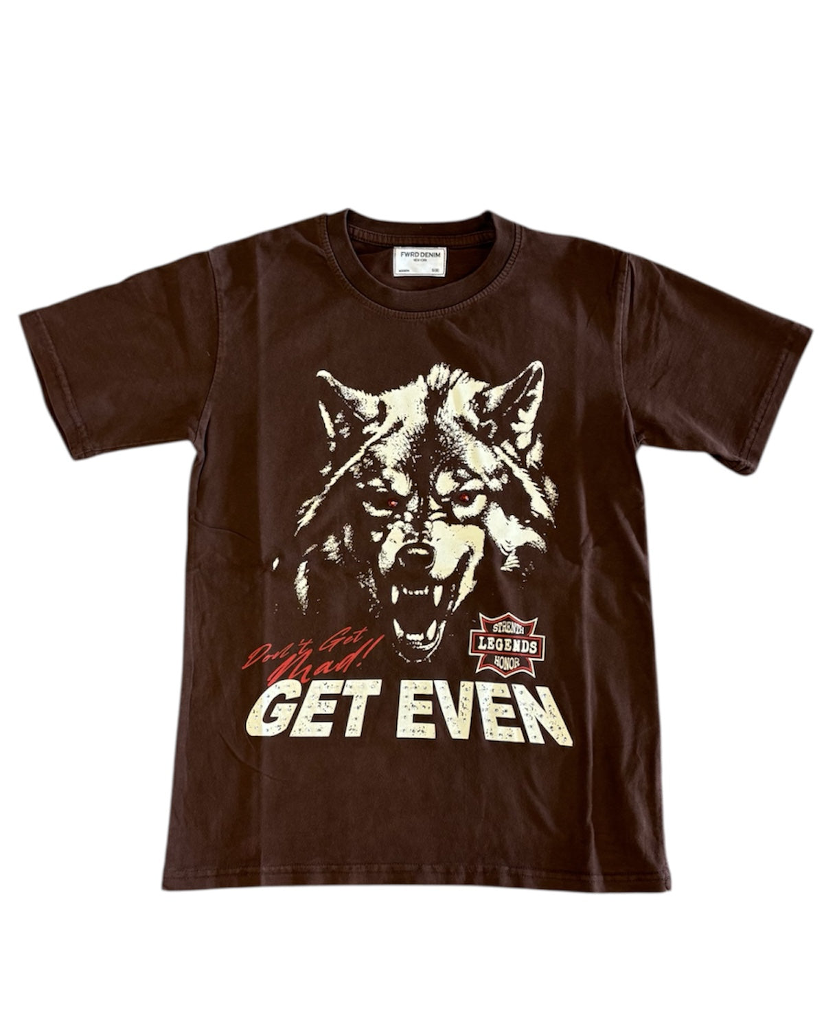 Junior's Get Even Jersey Tee