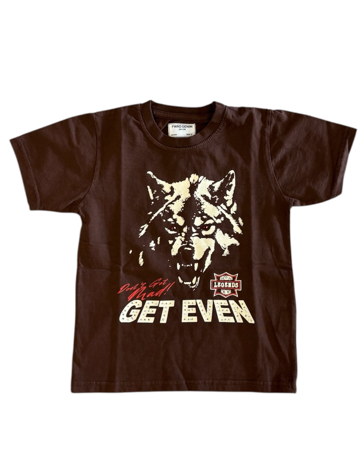 Toddler's Get Even Jersey Tee