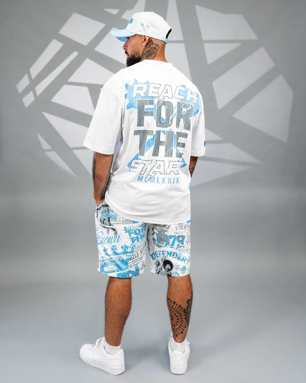 Juren reach for the stars in white