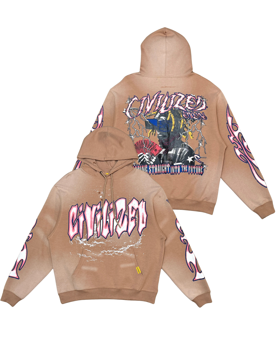 Civilized Staring Straight Into The Future Hoodie