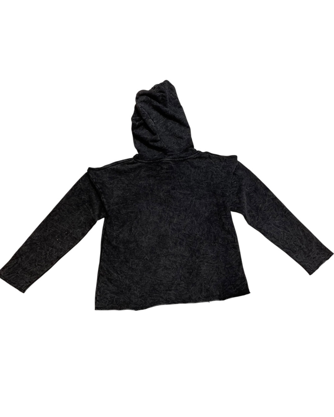 Black hoodie on a white background
