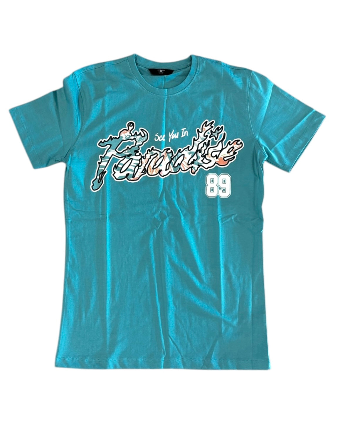 Jordan Craig see you in paradise tee in teal