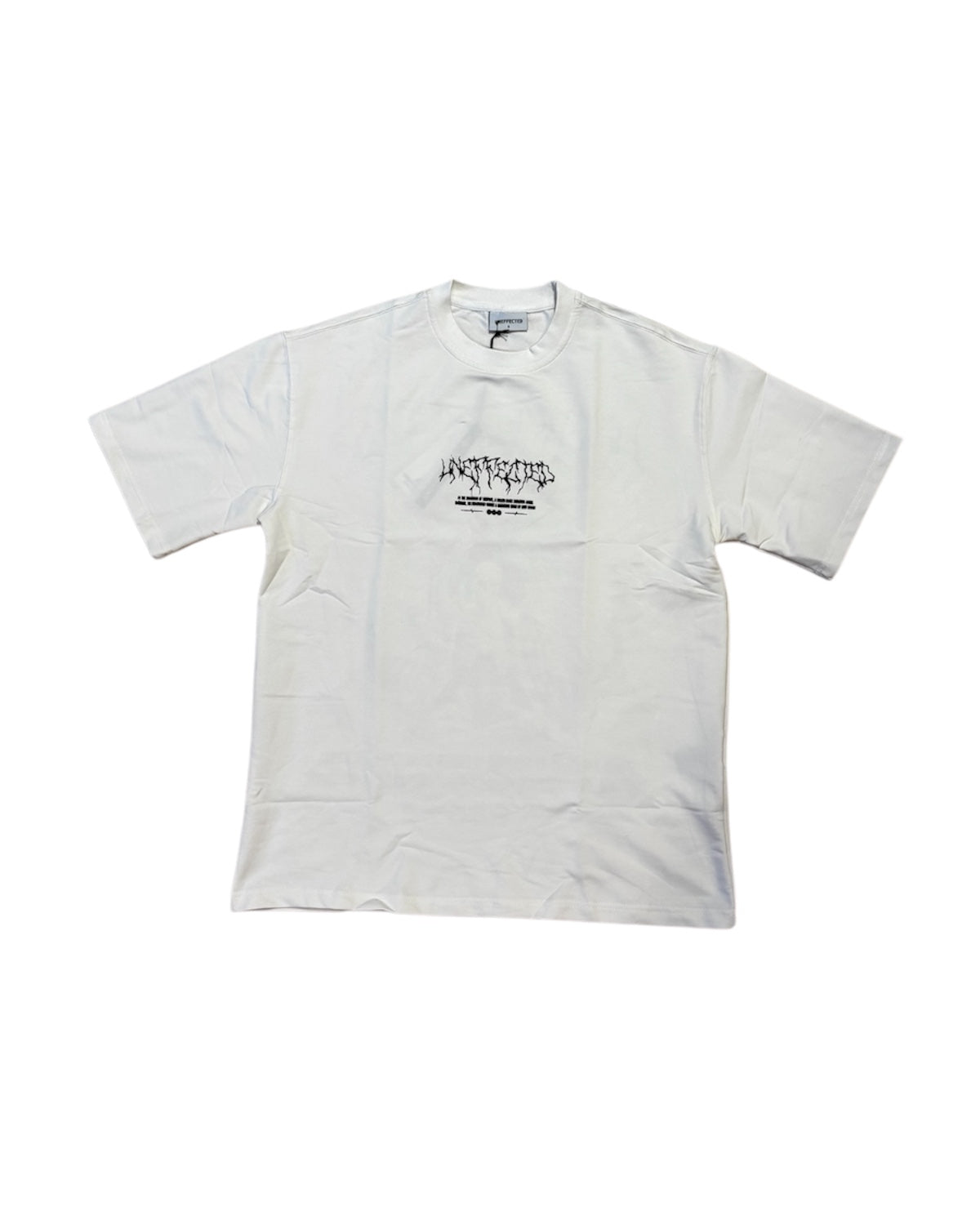 Shadows of Despair Tee In White Color