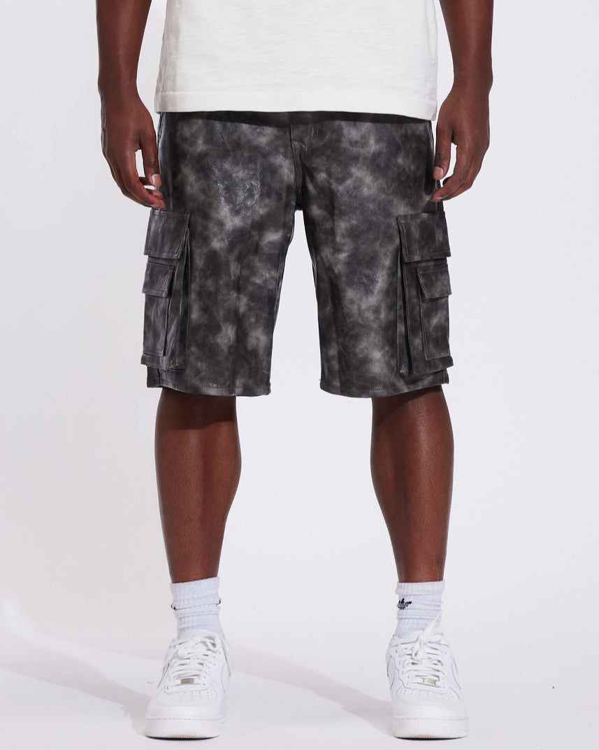 Crysp denim Tyson shorts in a smoke color