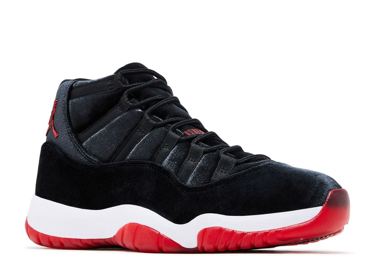 Jordan Retro 11's Bred Velvet (WMNS)